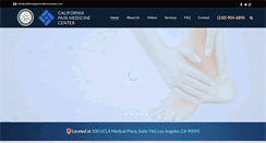 Desktop Screenshot of californiapainmedicinecenter.com