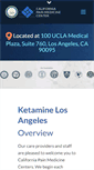 Mobile Screenshot of californiapainmedicinecenter.com